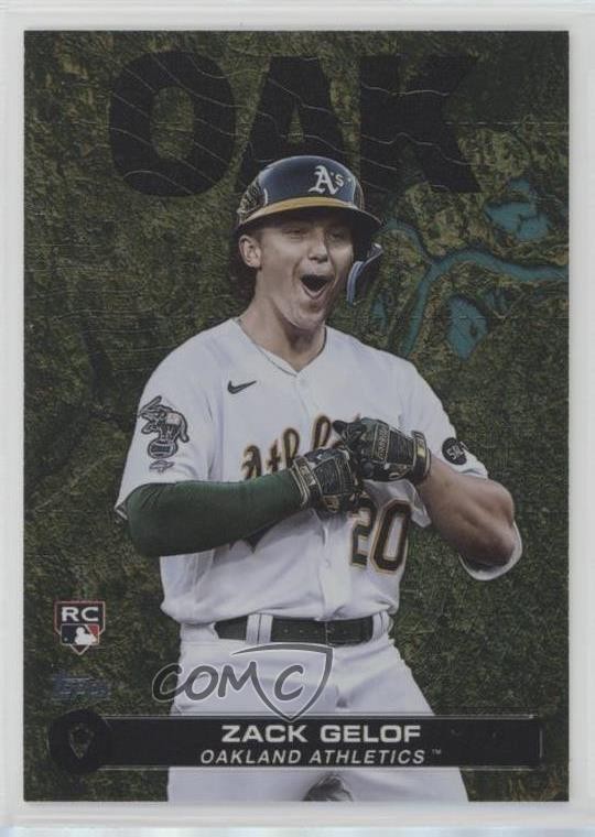 2024 Topps Series 2 City to City Black 257/299 Zack Gelof #CTC-26 Rookie RC fo7