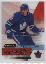 2020 Synergy Exceptional Young Stars Missing Serial Number Auston Matthews 1fa0