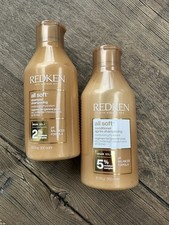 Redken All Soft Shampoo 300ml & Conditioner 300ml Duo Set Dry Brittle Hair NEW