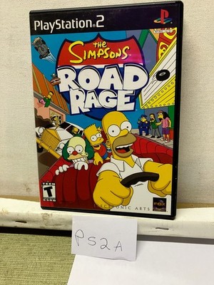 The Simpsons Road Rage Greatest Hits PS2, 2001 - CIB with Manual  free shipping