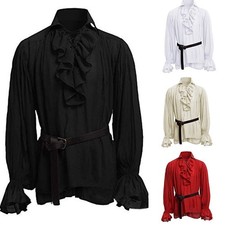 Classic Gothic Shirt With Medieval Victorian Charm Perfect For Any Occasion 