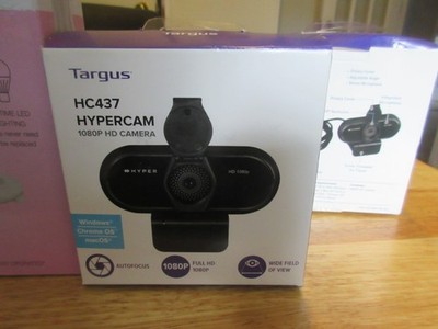 Targus Webcam Pro 1080P HD Camera Universal, 360 Rotation, Integrated Mic AVC041