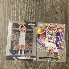 2024 Topps Cosmic Chrome Dallas Mavericks - Dirk Nowitzki #32 + 2018-19 Prizm
