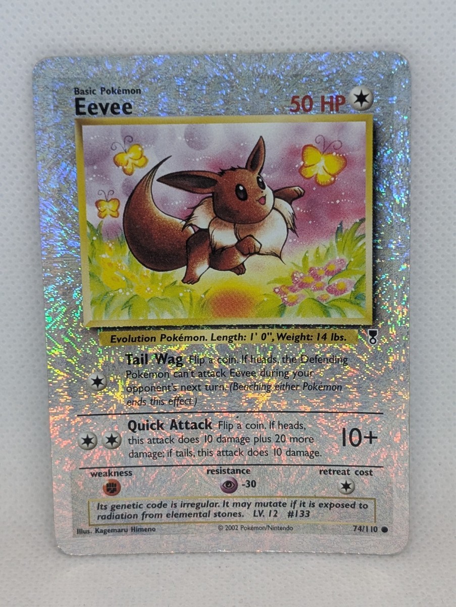 Pokemon Eevee Legendary Collection Reverse Holo Rare Pokemon TCG