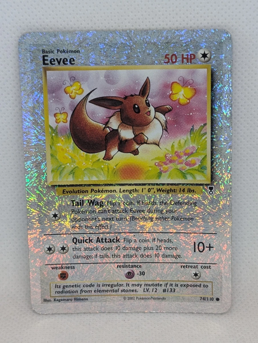 Eevee Pokémon TCG Legendary Collection Individual Collectible Card