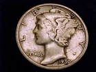 New Listing1930-S  Mercury Dime, Fine Grade.