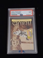 Honus Wagner 2005 Upper Deck Baseball Heroes Serial (#503/#575) #125 PSA 9