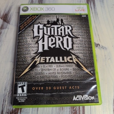 Guitar Hero Metallica (Xbox 360, 2009) Complete CIB Tested