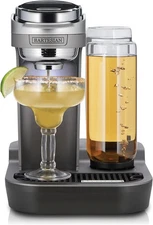 Bartesian Duet Cocktail Margarita Machine Compact Home Bar 2 Spirit Bottles