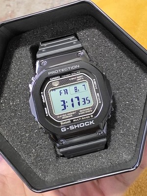 Casio G-Shock GMW-B5000G-1ER Black   Rare 