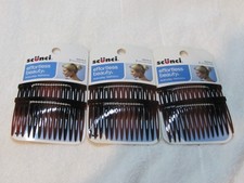 scunci effortless beauty hair clips.. lot of 3 pack  6 piece