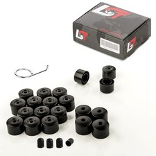 20x Kappen Radschrauben 17 mm für Felgenschloss Abziehhaken für SEAT Mii 11-13