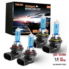 Halogen Headlight Bulbs Compatible For Toyota 4PCS For 2001-2015 Toyota Corolla