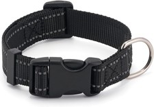 Dog Collar for Small Medium Dogs with Buckle, Breathable Adjustable Nylon