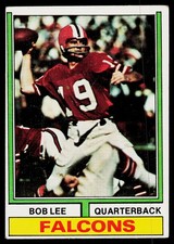 Bob Lee, 1974 Topps, #265, Atlanta Falcons,