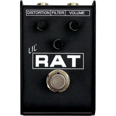 ProCo Lil' RAT Mini Distortion Effects Pedal Black Refurbished