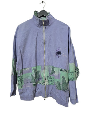 80s Life of Africa Vintage Jacke | XL- XXL Oversized