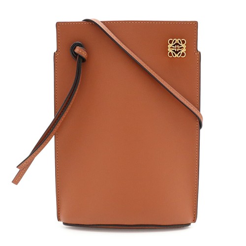Loewe Anagram Shoulder Bag Women Brown One Size