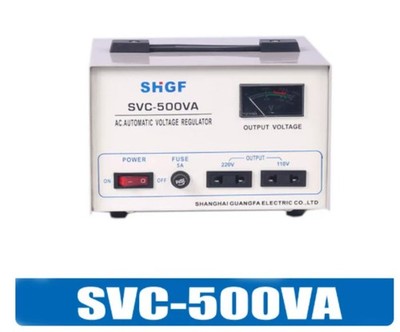 High-Power, Single-Phase, Fully Automatic,Compact Voltage Regulator for Home Use