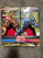 Box only   Masters of the Universe Origins Retro Punching He-Man Skeletor 80th