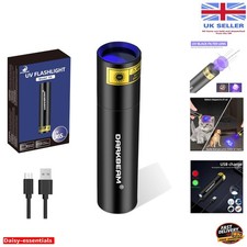 Versatile 365nm UV Blacklight Flashlight for Pet Urine, Leak Detection & Curing