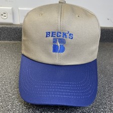 Vintage Becks Hat Cap SnapBack Trucker Farmer Hybrid Discover The Power USA Made