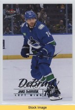 2024-25 Upper Deck Fleer Ultra Silver Foil Jake DeBrusk #145 READ e5s