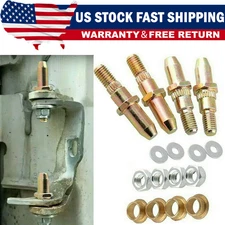 Car Door Hinge Pins & Bushing Kit Fits for Chevy Silverado GMC Sierra Truck SUV