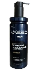 Vasso Evolution Men After Shave Cream Cologne Shine Out 370 ml / 12.51 Oz