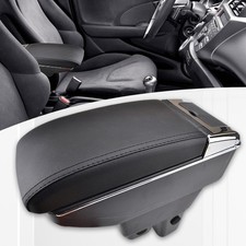 Mittelarmlehne Mittelkonsole Armauflage Für Honda Jazz 2009-2013 Schwarz