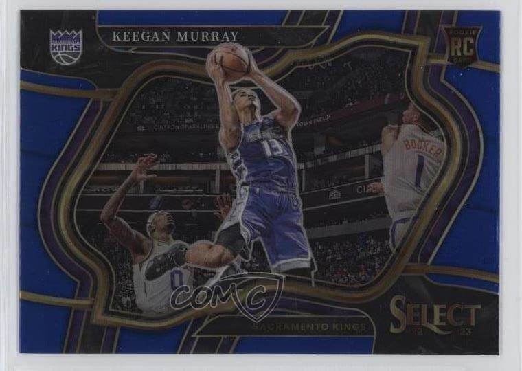 2022-23 Panini Select Courtside Blue Prizm Keegan Murray #294 0n6n