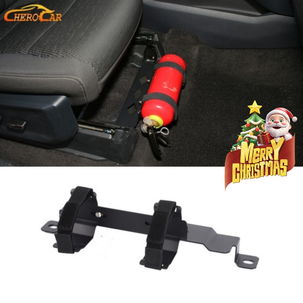 Zonon Heavy Duty Fire Extinguisher Mount Bracket Metal Fire FE-5 2 Red - View #4