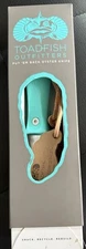 Toadfish Outfitters Put 'Em Back Oyster Knife w/ Stainless Steel Blade -Teal NWT