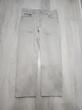 Vintage Levi's 501 Made In USA Men's Gray Wash Jeans 36x30