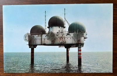 CAPE COD CHATHAM MA~Texas Tower Georges Bank Shoal~US Air Force Radar Station