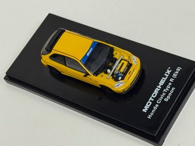 1/64 Motorhelix Honda Civic Type R ( EK9 ) Spoon in Champion