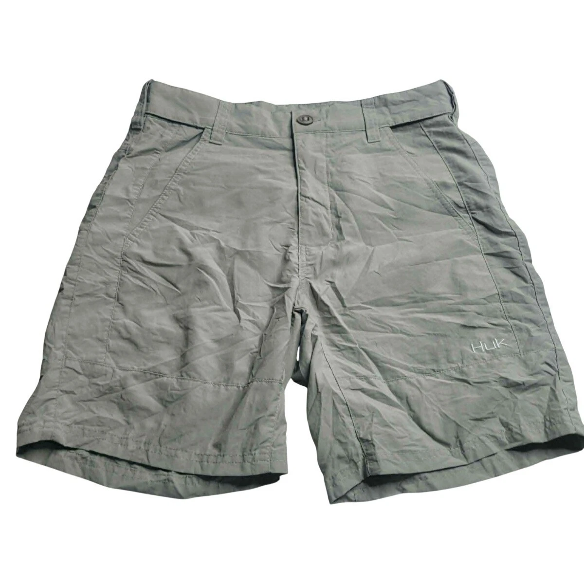 HUK Performance Fabrics Fishing Shorts Light Gray Men's Medium
Opens in a new window or tab