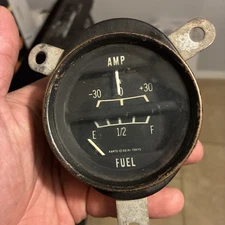 Dashboard Dash AMP Meter Instrument Gauge Head Rolls Royce Silver Shadow 1973