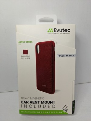 Evutec  Compatible with iPhone Xs Max Ballistic Nylon Heavy Duty Phone Case NEW