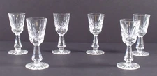 Waterford ROSSLARE Crystal Cordials Lot of 6