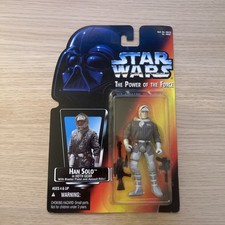 Star Wars Power Force Figure Han Solo Hoth Gear Japan Neu