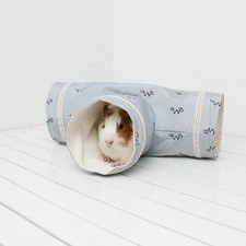 Image of Pet Guinea Rabbit Pig Tunnels Folding Tunnel for Hamster Mice Sugar