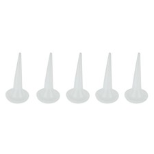 Glue Nozzle Caulk Nozzle White 5pcs Caulking Tips Mouth Construction Tools
