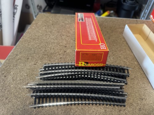 Rivarossi 3401 12 Curven Schienen 100 cm Radius H0 Spur | Condition: Gebraucht