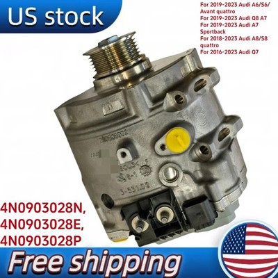 4N0903028N Fit Audi A6 S6 Avant A7 A8 S8 Q7 Q8 2016-2023 Alternator Generator US