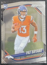 Panini Prizm Pat Bryant #366 Denver Broncos 2025 NFL Rookie Football Card