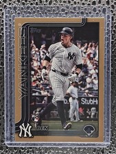 2025 Topps Series 1 Ben Rice Rookie GOLD Paper SP 0522/2025