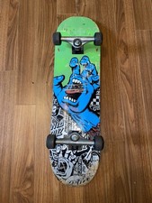 Santa Cruz Screaming Hand Skateboard Green 8I...