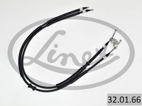 Linex 32.01.66 Seilzug, Feststellbremse FüR Opel