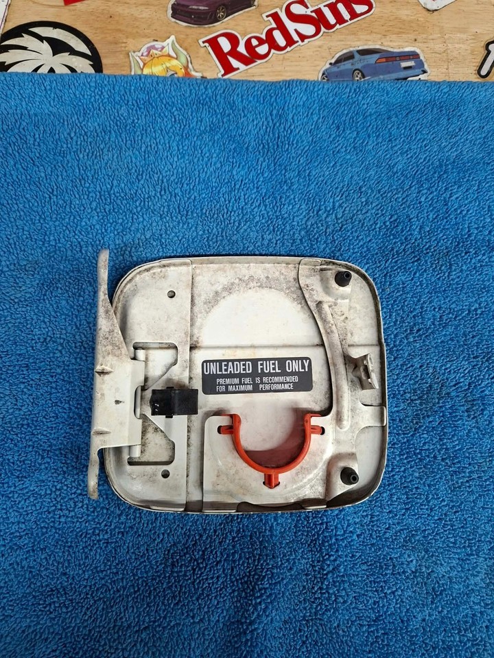 1995-1998 Nissan 240sx S14 Fuel Door Cap Lid Filler Gas Zenki Kouki ...